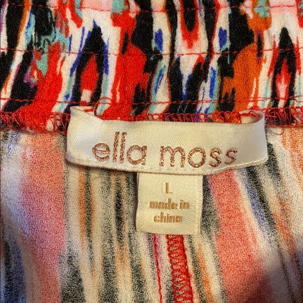 Ella Moss EUC multi-stripe shorts - Picture 3 of 4